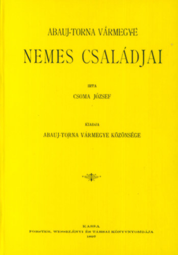 Abauj-Torna vármegye nemes családjai