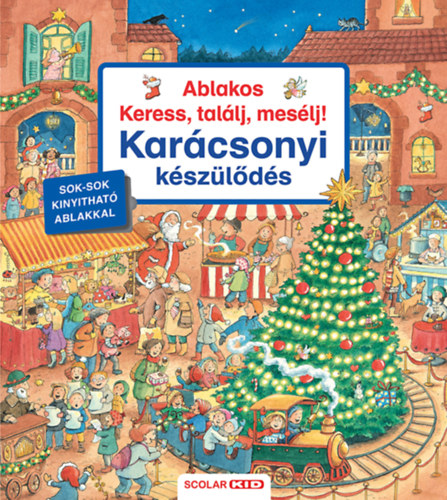 Ablakos Keress, találj, mesélj! - Karácsonyi készülődés