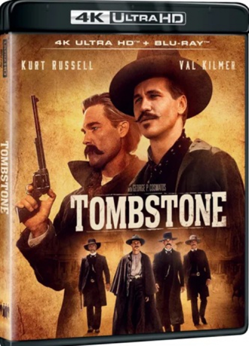 Tombstone: Halott város  (4K UHD Blu-ray + Blu-ray 2BD) *Szinkronizált - Import*