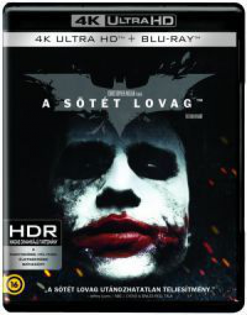 Batman - A sötét lovag (4K UHD Blu-ray) *Szinkronizált - Import* 