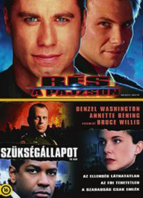 Rés a pajzson / Szükségállapot *Szinkronizált  - 2 DVD* (Twinpack) *Antikvár - Kiváló állapotú*