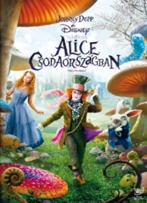 Alice Csodaországban - Tim Burton - Johnny Depp (DVD) *Magyar szinkronnal - Antikvár - Kiváló állapotú*