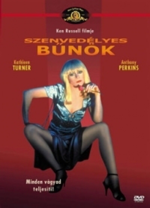 Szenvedélyes bűnök (DVD) *Ken Russel filmje - Kathleen Turner - Anthony Perkins - Antikvár - Kiváló állapotú*