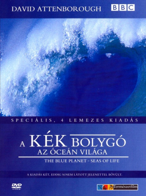 David Attenborough - A kék bolygó - Az óceán világa *Végvári Tamás narrátor* (3 DVD ) *Antikvár - Kiváló állapotú*