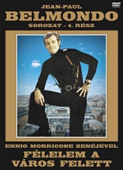 Félelem a város felett (DVD) *Belmondo - Morricone filmzenével - Antikvár - Kiváló állapotú*