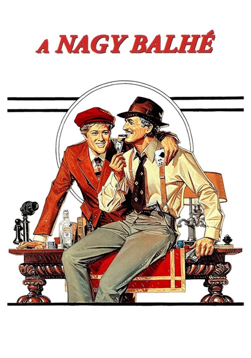 A nagy balhé (DVD) *Szinkronizált - Robert Redford - Paul Newman*  *Antikvár - Kiváló állapotú*