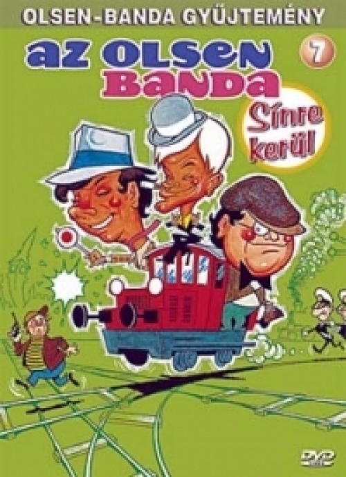Az Olsen-banda sínre kerül 7. (DVD) *Antikvár - Kiváló állapotú*