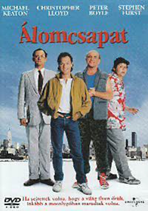 Álomcsapat (DVD) *Michael Keaton - Christopher Lloyd - Antikvár - Kiváló állapotú*