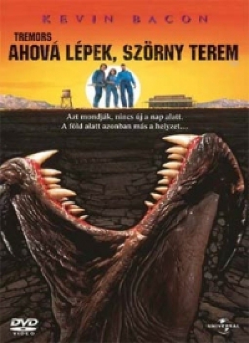 Tremors 1. - Ahová lépek, szörny terem (DVD)  *Szinkronizált - Kevin Bacon* *Gyűjtőknek* *Antikvár - Kiváló állapotú*