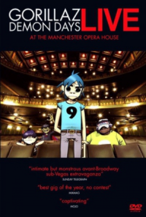 Gorillaz - Demon Days Live At The Manchester Opera House (DVD) *Antikvár - Kiváló állapotú*