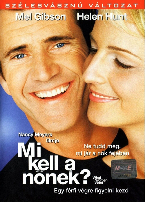 Mi kell a nőnek? (DVD) *Mel Gibson - Helen Hunt - Antikvár - Kiváló állapotú*