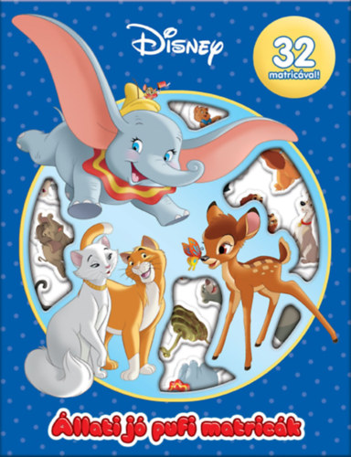 Disney - Állati jó pufi matricák