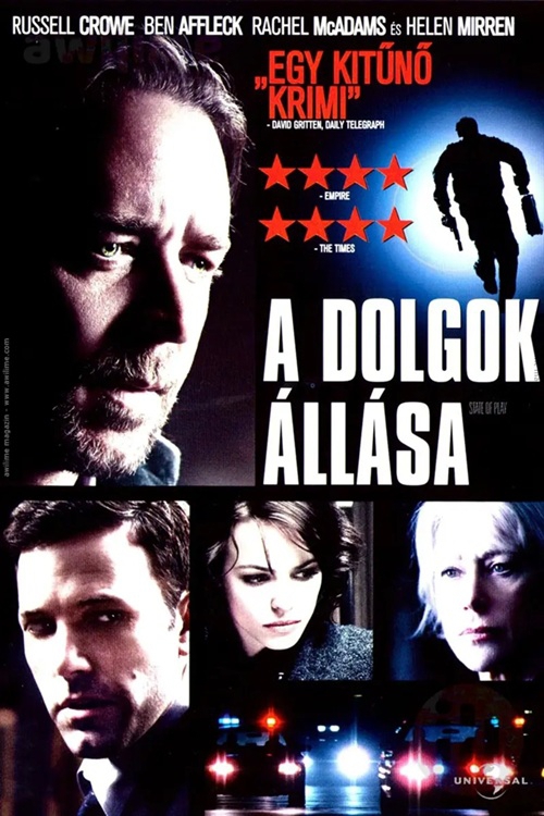 A dolgok állása (DVD) *Russell Crowe - Ben Affleck - Antikvár - Kiváló állapotú*