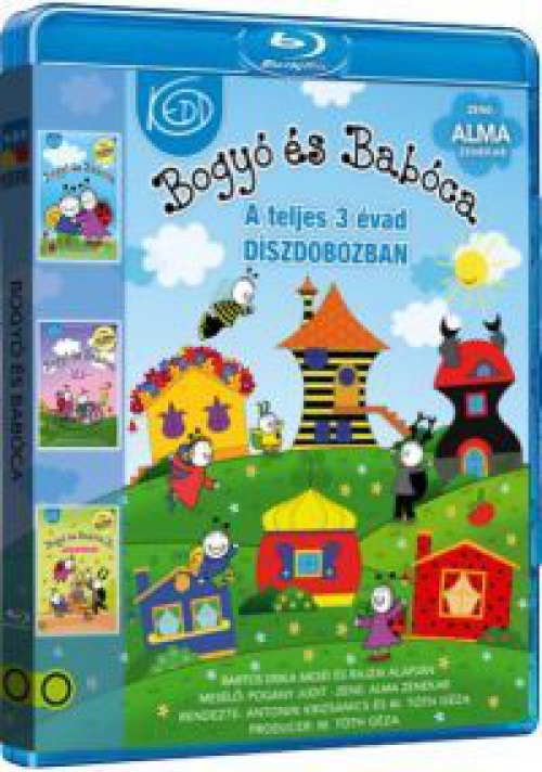 Bogyó és Babóca trilógia (1-3. rész) (Blu-ray) *Mesélő: Pogány Judit, Zene: Alma együttes*