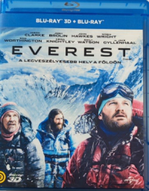 Everest (3D Blu-ray + BD) *Magyar kiadás - Jason Clarke - Szinkronizált - Antikvár - Kiváló állapotú*