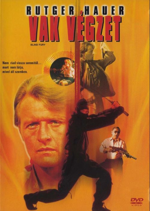 Vak végzet (DVD) *Rutger Hauer - 1989* *Antikvár - Kiváló állapotú*