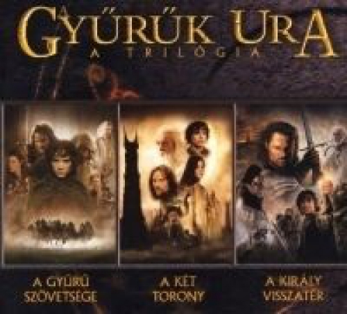 A Gyűrűk Ura 1-3. (Blu-ray) *Magyar kiadás - Antikvár - Kiváló állapotú*