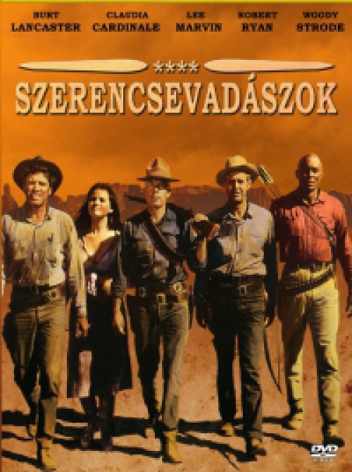 Szerencsevadászok (DVD) *Magyar kiadás - Burt Lancaster - Lee Marvin - Antikvár - Kiváló állapotú*