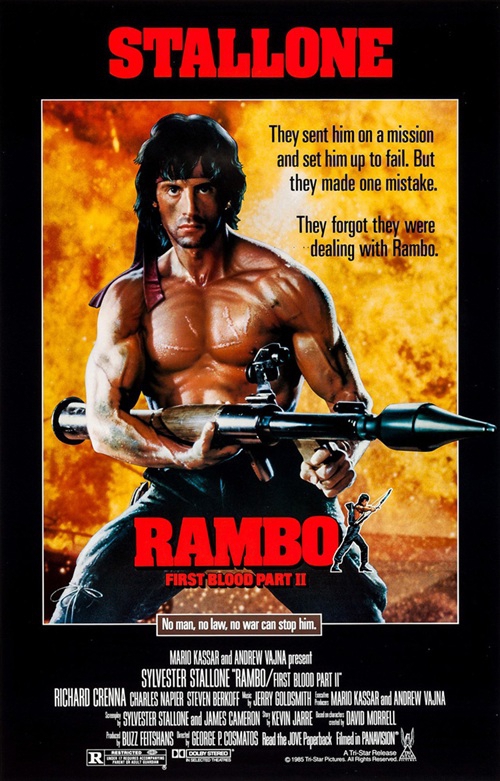 Rambo 1. *Első vér* (DVD) *Klasszikus - Szinkronizált - Sylvester Stallone - 1982 - Antikvár - Kiváló állapotú*