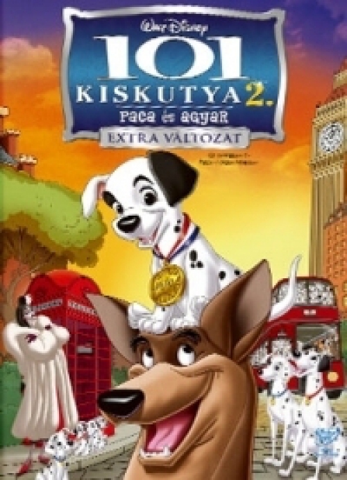 101 kiskutya 2. - Paca és Agyar (rajzfilm) (DVD) *Antikvár - Kiváló állapotú*