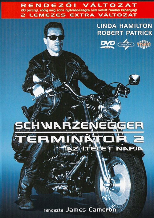 Terminátor 2. - Az ítélet napja (2 DVD) *Rendezői + 20 perc ráadás + 2 lemezes extra változat* *Antikvár - Kiváló állapotú*
