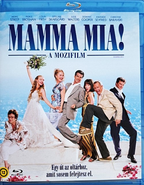 Mamma Mia! (Blu-ray) *Magyar kiadás - Szinkronizált - Antikvár - Kiváló állapotú*