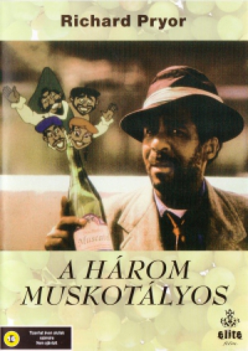 A három muskotályos (DVD) *Richard Pryor - Antikvár - Kiváló állapotú*
