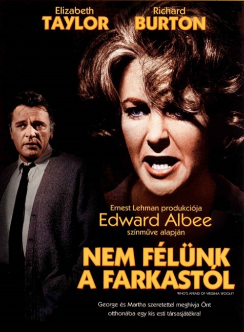 Nem félünk a farkatól!  (2 DVD)  *Magyar kiadás - Extra változat -  Elizabeth Taylor - Richard Burton* *Antikvár - Kiváló állapotú*