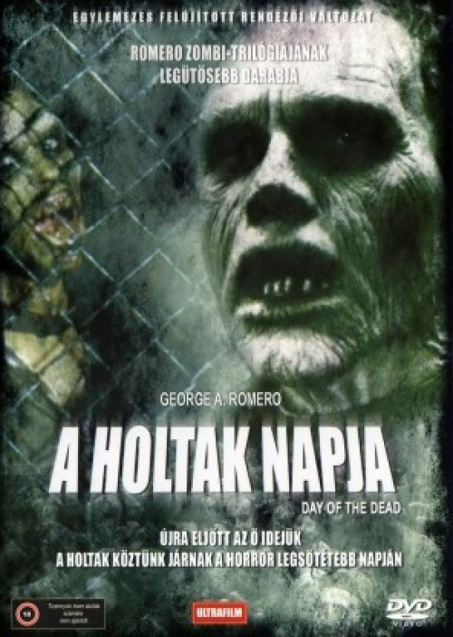 A holtak napja (DVD) *1985 - Klasszikus - George A. Romero* *Digitálisan felújított rendezői változat* *Antikvár - Kiváló állapotú*
