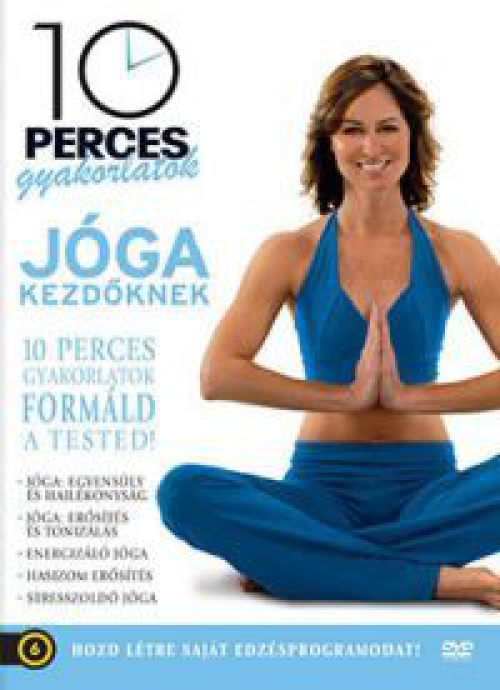 10 perces gyakorlatok: Jóga kezdőknek (DVD) *Bontatlan - Antikvár*