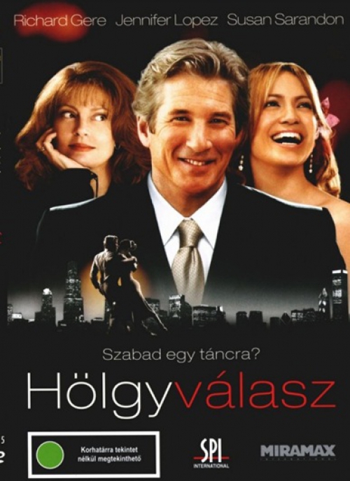 Hölgyválasz (DVD) *Richard Gere - Jennifer Lopez - Antikvár - Kiváló állapotú*