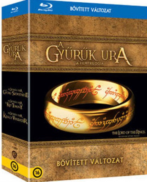 A Gyűrűk Ura trilógia (bővített változat) (6 Blu-ray) *Magyar kiadás - Antikvár - Kiváló állapotú*