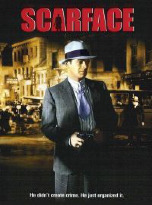 Sebhelyesarcú (1932- es Klasszikus - Scarface - Howard Hawks filmje) (DVD) *Antikvár - Kiváló állapotú*