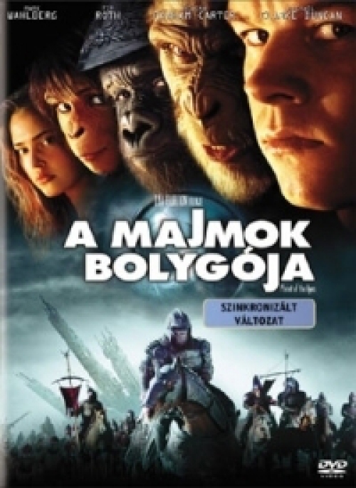 A majmok bolygója (2001 - Tim Burton filmje - Mark Wahlberg - Tim Roth) (2 DVD) *Szinkronizált* *2 lemezes kiadás* *Antikvár - Kiváló állapotú*