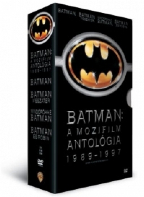 Batman: A mozifilm antológia 1989-1997 (8 DVD) *Antikvár - Kiváló állapotú*