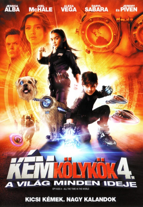 Kémkölykök 4. (DVD)  *Jessica Alba - Antikvár - Kiváló állapotú* 