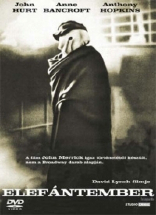 Elefántember (DVD)  *David Lynch filmje  - Antikvár -  Jó állapotú*
