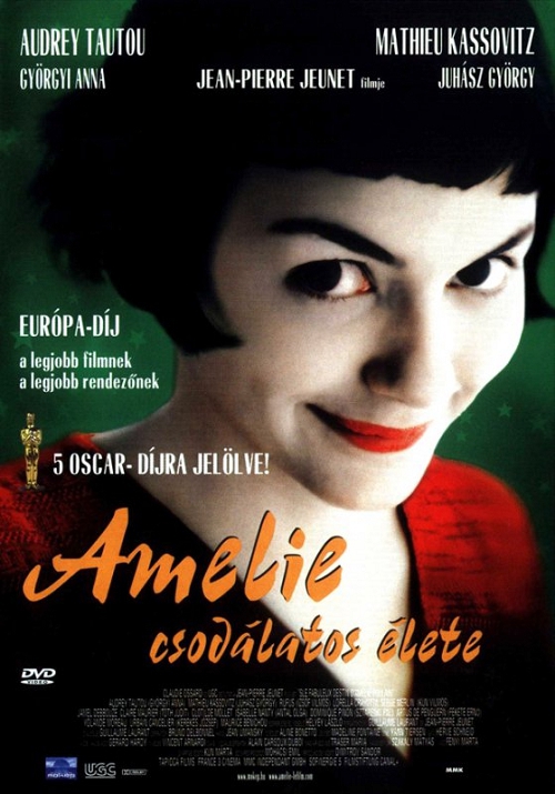 Amelie csodálatos élete (DVD) *Audrey Tautou - Oscar-díjas - Antikvár - Kiváló állapotú**