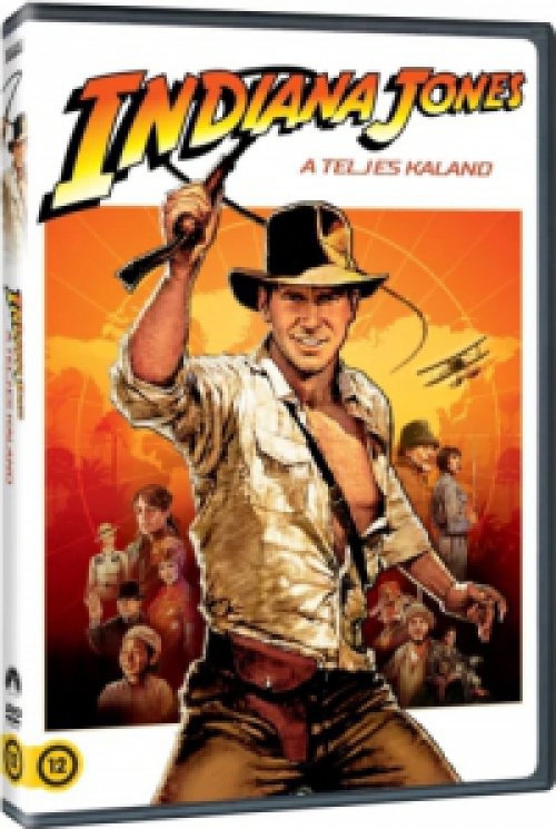 Indiana Jones 1-4. - A teljes kaland (4 DVD) *Harrison Ford - Szinkronizált*