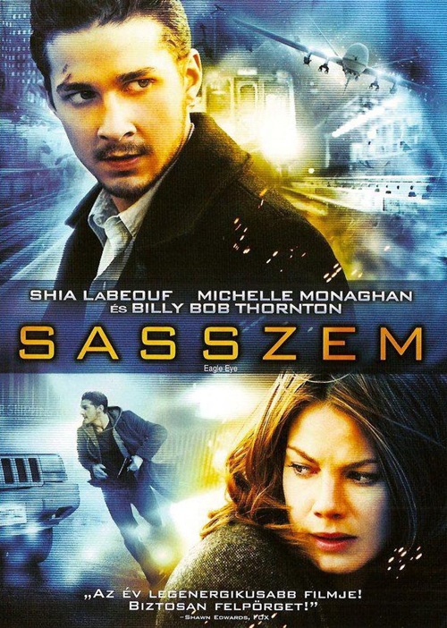 Sasszem (DVD) *Szinkronizált - Shia LaBeouf - Antikvár - Kiváló állapotú* 