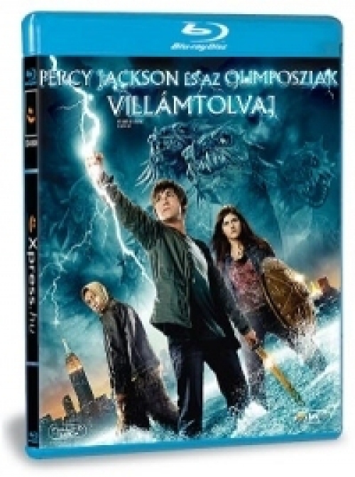 Percy Jackson és az olimposziak : Villámtolvaj (Blu-ray) *Magyar kiadás - Gyűjtői példány - Antikvár - Kiváló állapotú*