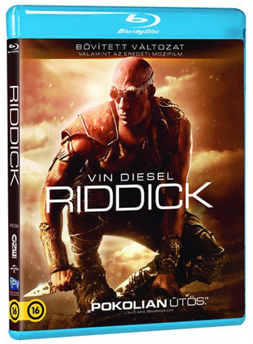 Riddick (mozi- és bővített változat) *2013* (Blu-ray) *Magyar kiadás - Antikvár - Gyűjtői példány - Kiváló állapotú*