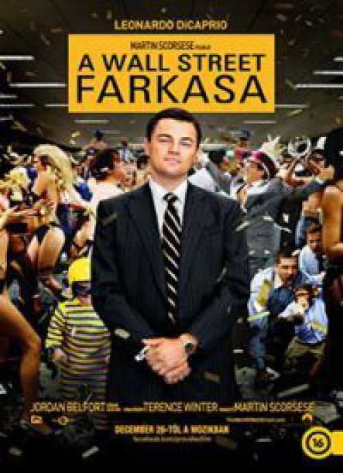 A Wall Street farkasa (DVD) *Antikvár - Kiváló állapotú*