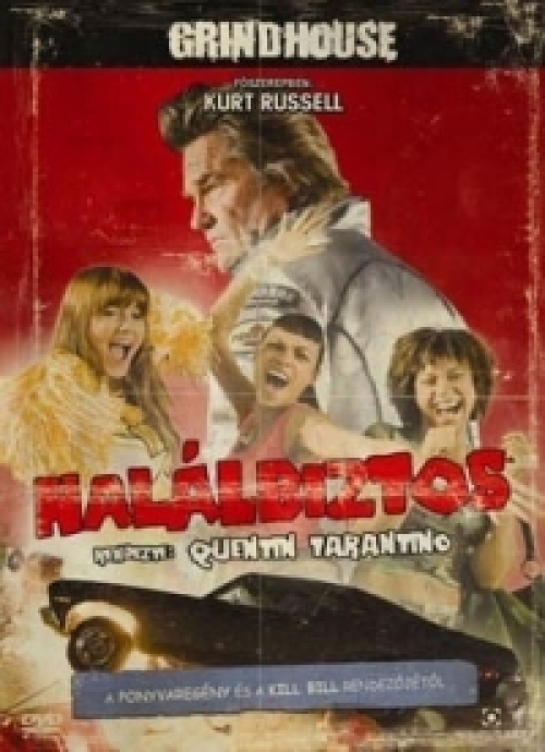 Grindhouse - Halálbiztos (DVD) *Quentin Tarantino - Kurt Russell - Antikvár - Kiváló állapotú*