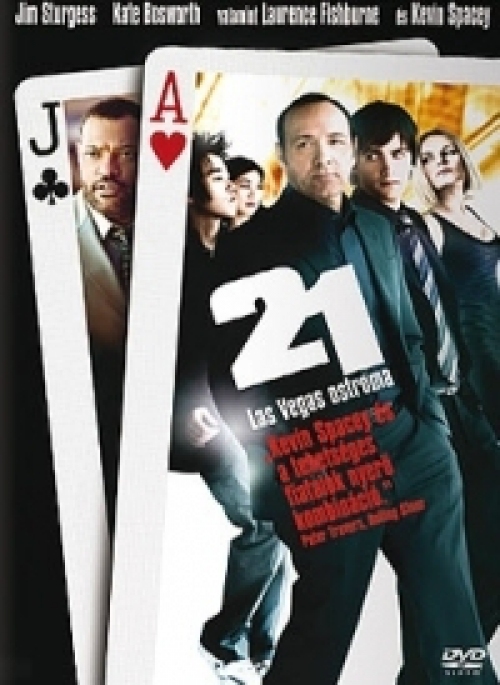 21 Las Vegas ostroma (DVD) *Kevin Spacey - Antikvár - Kiváló állapotú*