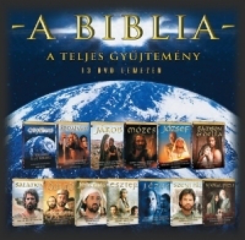 A teljes Biblia gyűjtemény (13 DVD) *Szinkronizált - Díszdobozos kiadás - Antikvár - Kiváló állapotú*