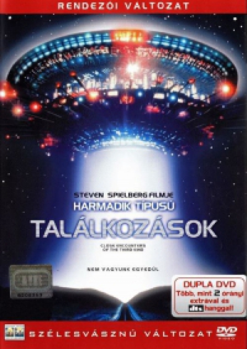 Harmadik típusú találkozások (2 DVD) *Feliratos - Rendezői változat - Steven Spielberg* *Antikvár - Kiváló állapotú*