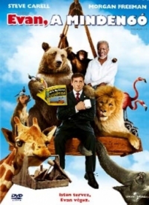 Evan, a minden6ó (DVD) *Evan, a mindenható* *Steve Carell - Morgan Freeman* *Antikvár - Kiváló állapotú*