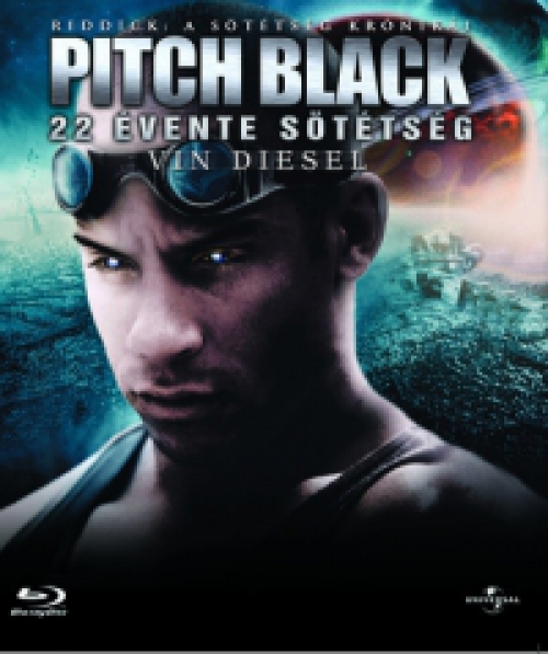 Pitch Black - 22 évente sötétség (Blu-ray) *Magyar kiadás - Antikvár - Kiváló állapotú*