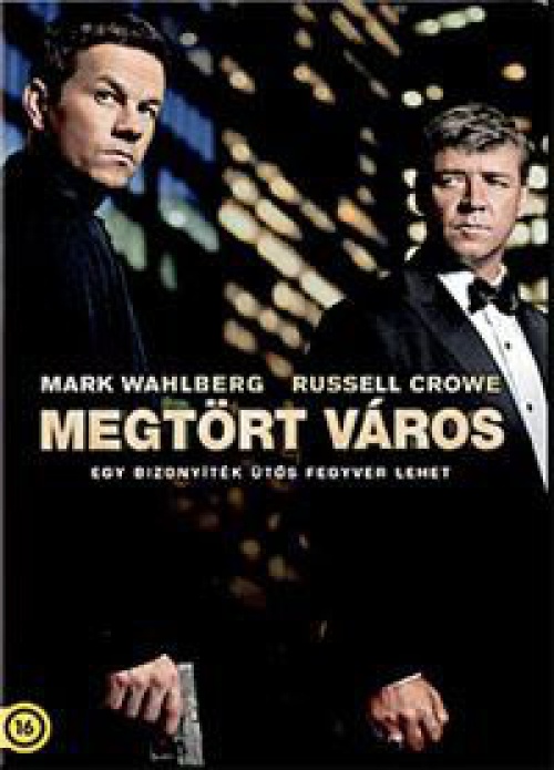 Megtört város (DVD) *Mark Wahlberg - Russell Crowe - Antikvár -Kiváló állapotú*